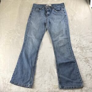 Levi Strauss Stretch Low Rise Bootcut Jeans Women's 8 Medium Light Wash